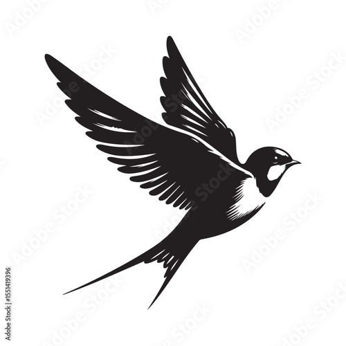 silhouette of a bird