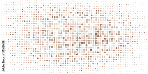 Black halftone pattern on white background. Linear halftone background. Vector illustration isolated on white background. vector