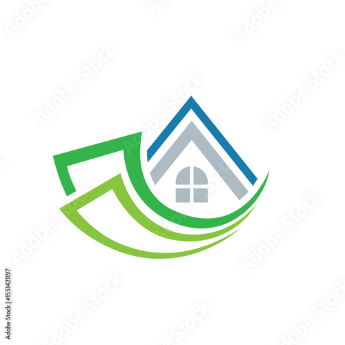 money abstract logo modern style