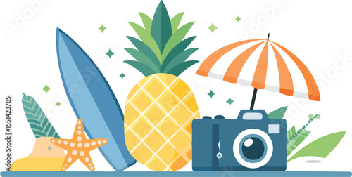 Summer mediterranean cute posters.Hand drawn lemons, crab, tomato, cocktails, seashell, umbrella, tile. Coastal collection prints.doodle, graphic, invitation, 
