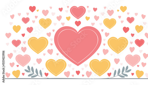 Valentine's day hand drawn sticker elements set. Trendy vintage doodle illustration. Design concept for 14 February. doodle, graphic, letter, lovely, mail, minimalist, ribbon, romantic, sticker, 