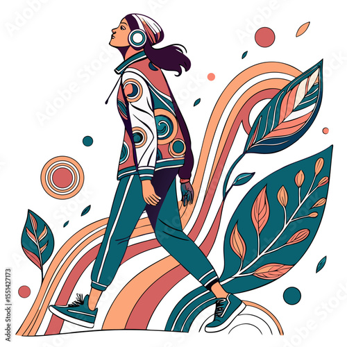 Colorful Fluid Swirl Vector - Transparent PNG for Apparel