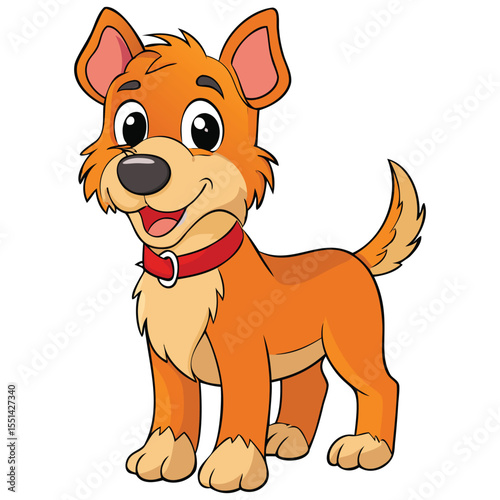 Adorable Canine Character Graphics