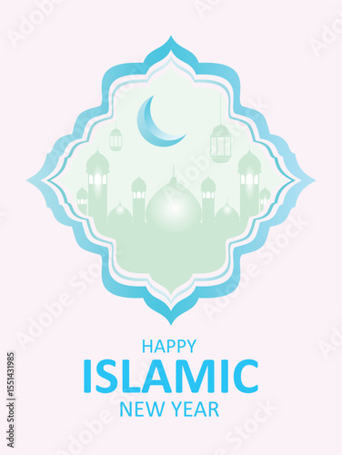 Happy Islamic New Year. For Islamic background
