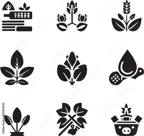 agriculture icon design vector