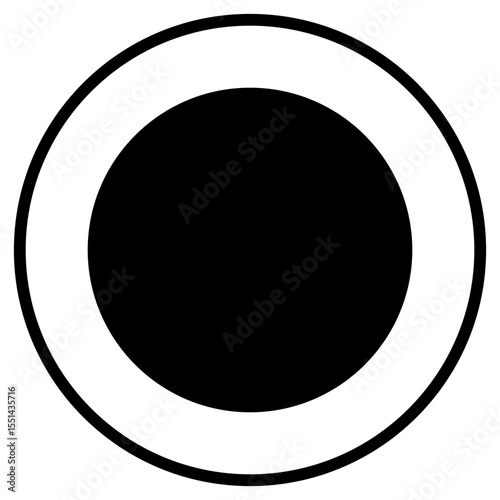 radio button, checked, select icon