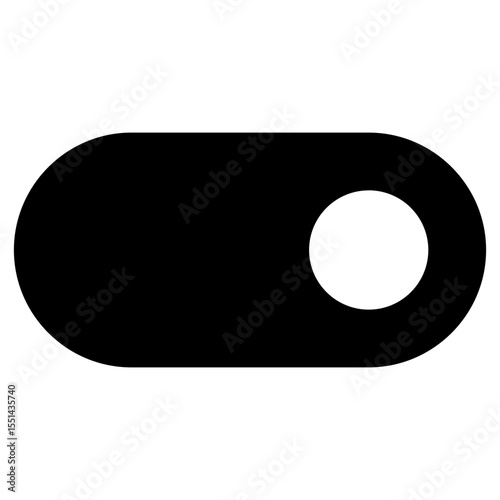 toggle on, switch button icon