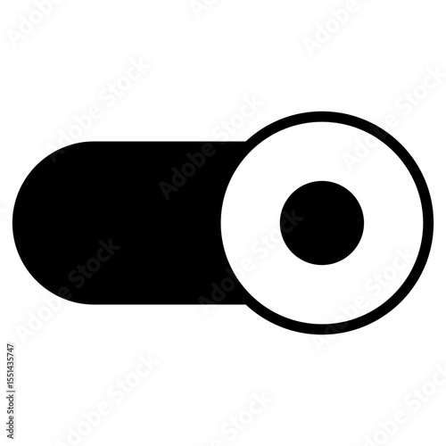 toggle on, switch button icon