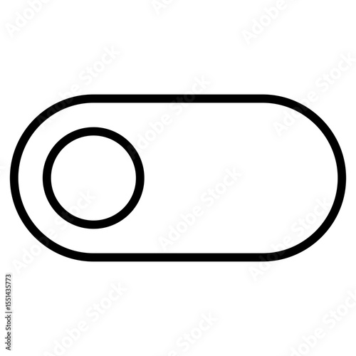 toggle off, switch button icon