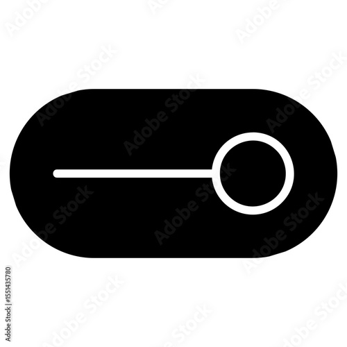 toggle on, switch button icon