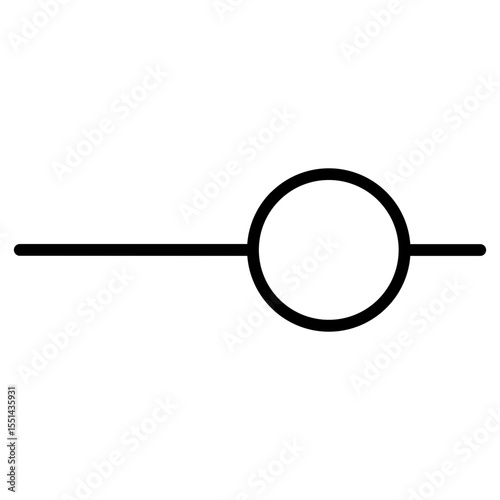 slider, slide control icon vector