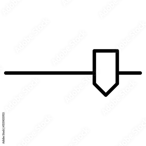 slider, slide control icon vector