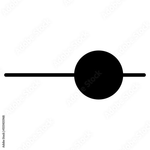 slider, slide control icon vector