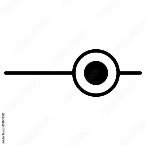 slider, slide control icon vector