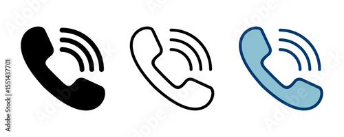 Call icon vector isolated on white background. Phone icon vector. mobile phone. telephone icon
