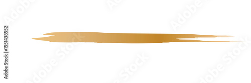 Luxury decoration text box golden brush element template design  file transparent . Vector Illustration . 
