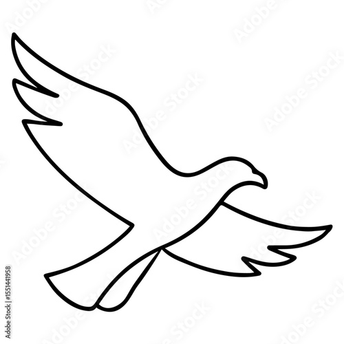 dove of peace vector