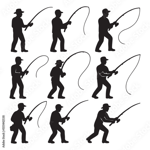 fishing vector illustration
