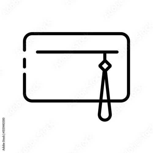 purse vector icon