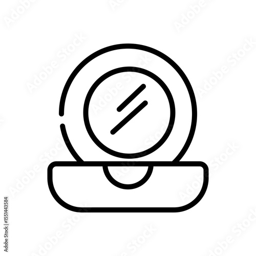 make up products vector icon