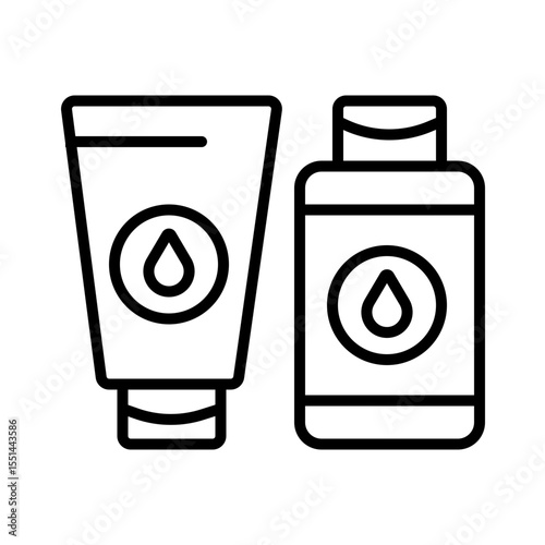 skin care vector icon