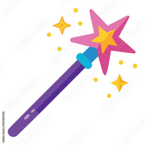 Enchanting Magic Wand Graphics