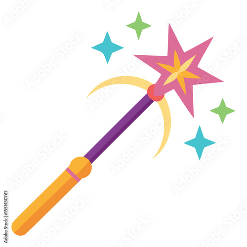 Enchanting Magic Wand Graphics