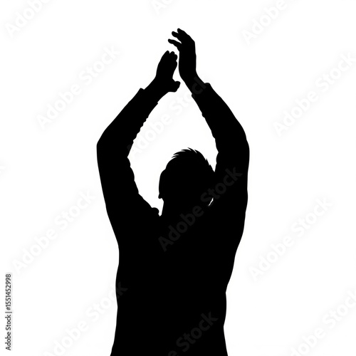 Applauding Silhouette