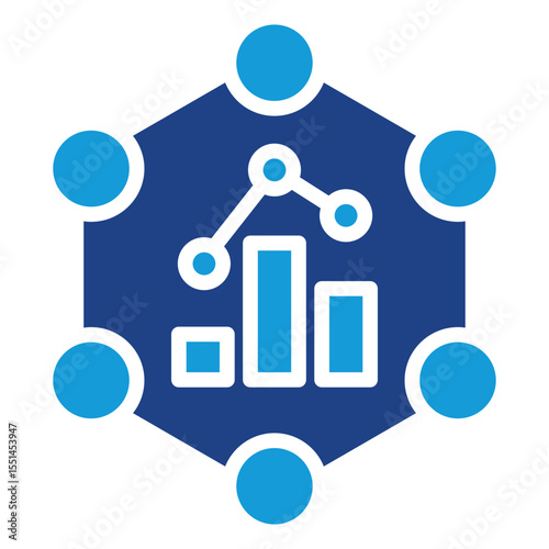The management icon results from interrelated systems and to present data collected, analyzed to support intelligent business decision making.
