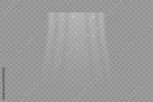 Abstract light blowing effect from air conditioner, air purifier or humidifier. Air conditioner with cold wind effect. Wind Wave Effect. Realistic movement of a thin stream of water