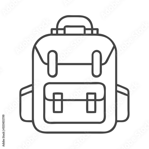 Stylish and versatile backpack, perfect for outdoor adventures or daily commutes.