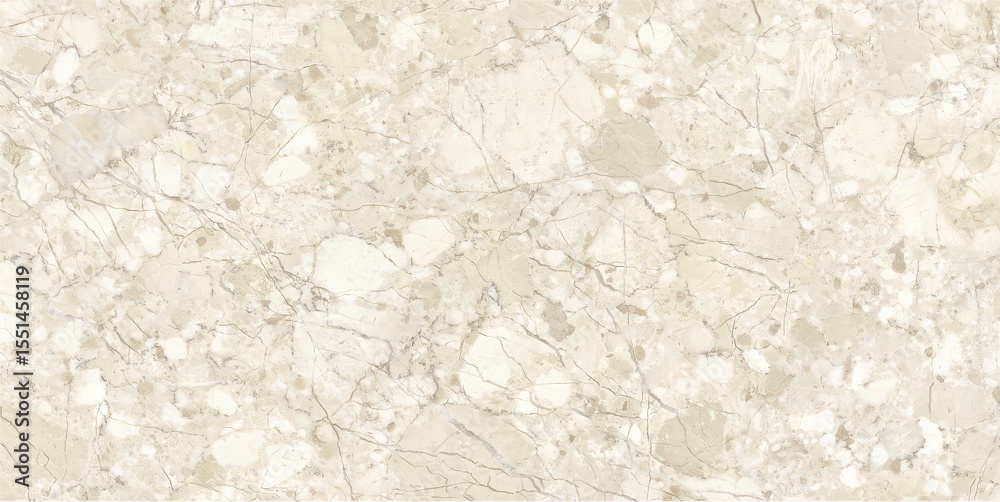 Obraz premium Light Beige Quartz Surface with Speckled Texture and Irregular Inclusions