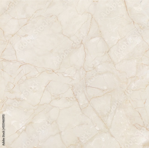 Beautiful Light Beige Marble Texture with Subtle Golden Veins for Luxurious Interior Design	