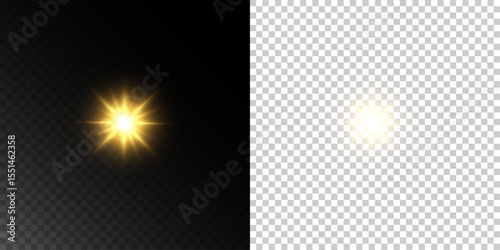 Cosmic Sparkle with Spotlight Beam, Energy Particles, and Glamour Shine for Festive Banner or Celebration Illustration