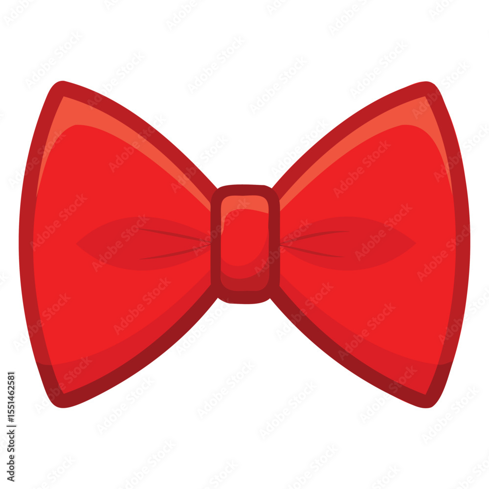 Classic Red Bowtie Graphics Classic Red Bowtie Graphics