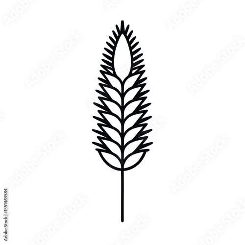 a bottlebrush tree with cylindrical flower lines a