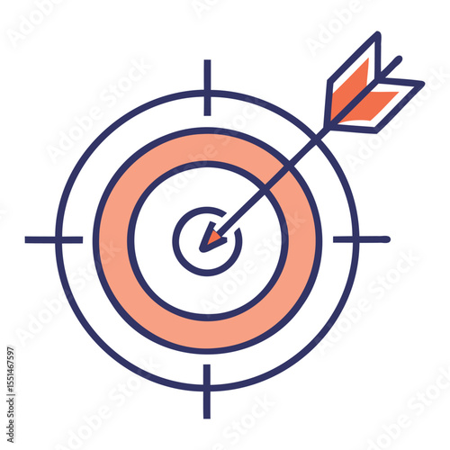 Bullseye Aim Icon Graphics