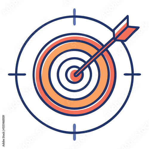 Bullseye Aim Icon Graphics