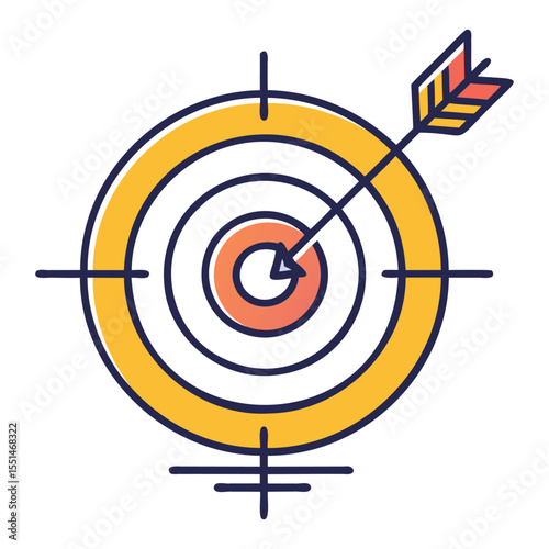 Bullseye Aim Icon Graphics