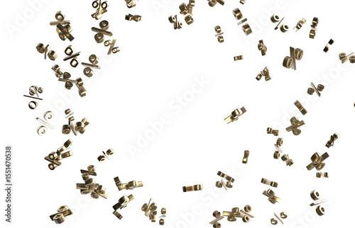 Blurred sale background.