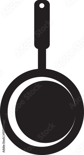 Silhouette kitchen Frying Pan for Fry Food