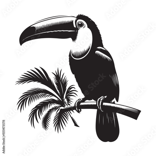toucan on a branch