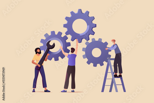 Teamwork Aligning Gears for Success
