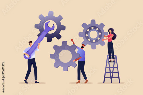 Teamwork Aligning Gears for Success
