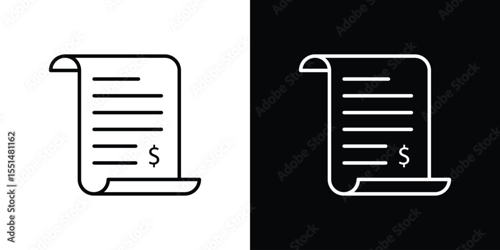 Billing icon vector, Symbol, logo illustrations Billing icon vector, Symbol, logo illustrations