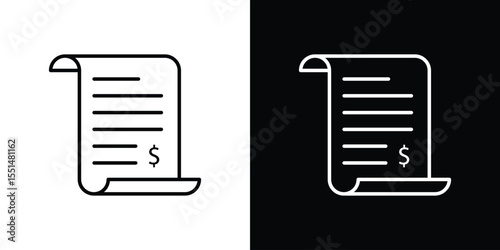 Billing icon vector, Symbol, logo illustrations
