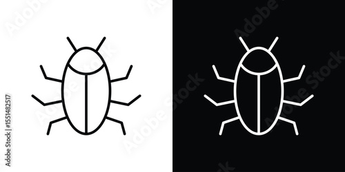Bugs icon vector, Symbol, logo illustrations
