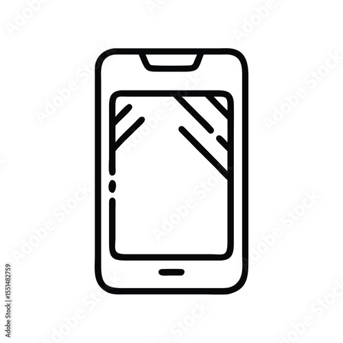 Broken screen repair service needed for your damaged smartphone or mobile device cracked glass replacement today
