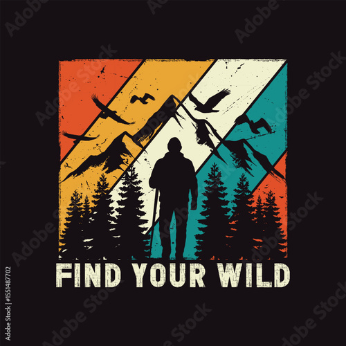 Find Your Wild Inspiring Typography