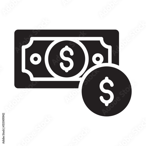 Investment Vector Icon which can easily modify or edit